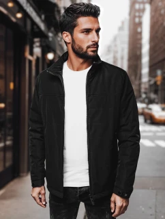Pánská přechodná bunda černá FashionStreet TX4995