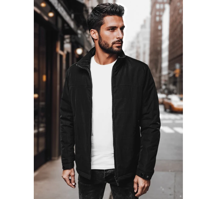 Pánská přechodná bunda černá FashionStreet TX4995
