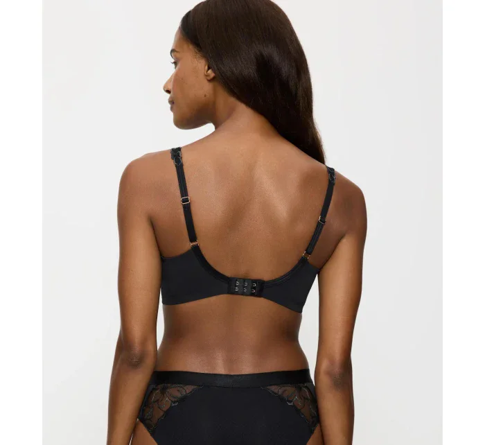 Dámská podprsenka Wild Azalea Florale W01 - BLACK - černá 0004 - TRIUMPH