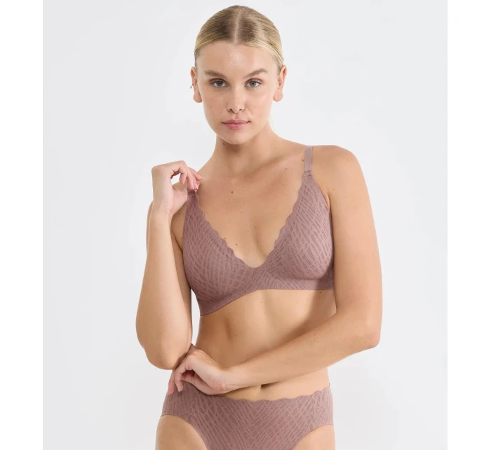 sloggi ZERO Feel Bliss THE UP P Bra - BROWN - SLOGGI BROWN - SLOGGI sloggi ZERO Feel Bliss THE UP P Bra - BROWN - SLOGGI BROWN - SLOGGI