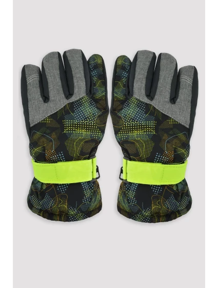 Chlapecké lyžařské rukavice model 21327735 Vzory - Noviti