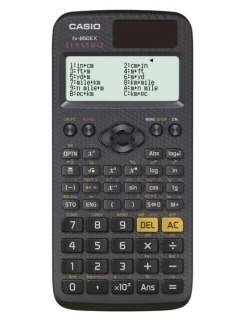 CASIO FX-85CEX VĚDECKÁ, KANCELÁŘSKÁ, ŠKOLNÍ KALKULAČKA, 379 FUNKCÍ, 77X166MM, ČERNÁ