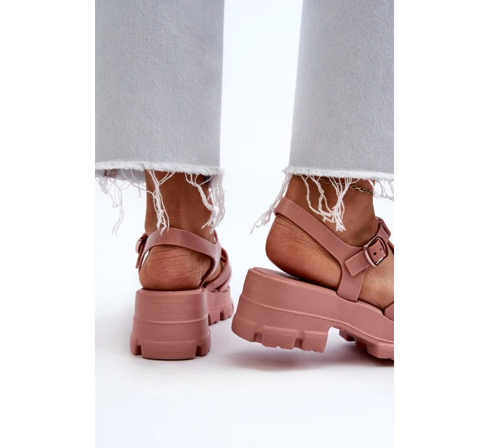 Dámské Sandály  Špinavě Růžové model 21661728 - Zaxy