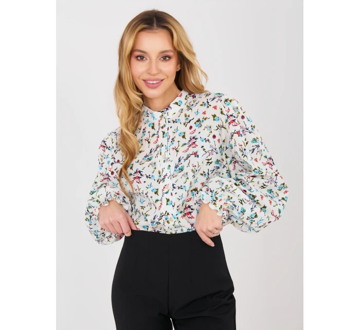 Koszula LK KS model 21902615 biało niebieski - FPrice Koszula LK KS model 21902615 biało niebieski - FPrice