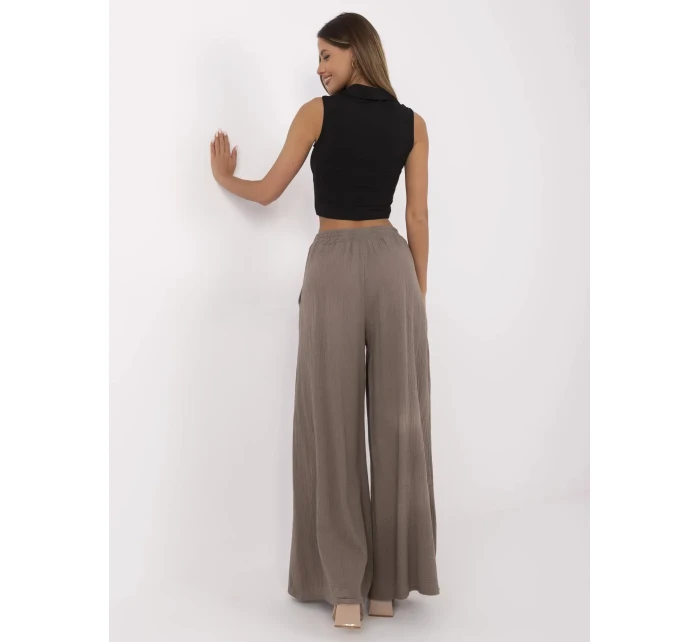 Kalhoty MI SP 2563.84 hnědé