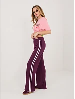 Tepláky RV DR A1239.98 tmavě fialové