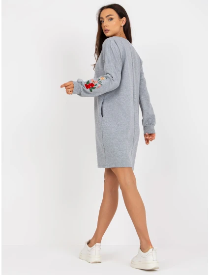 Dámské šaty RV SK model 21884381 šedé - FPrice