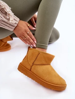 Dámské teplé sněhule Big Star KK274289 Hněde