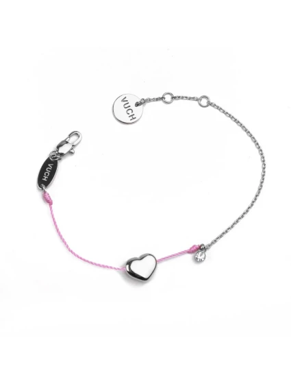 Náramek VUCH Shiny Heart Pink