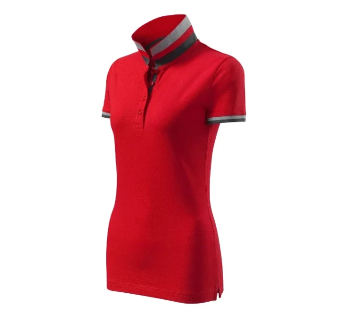 Collar Up polokošile dámská model 20632215 red - MALFINI, a.s.
