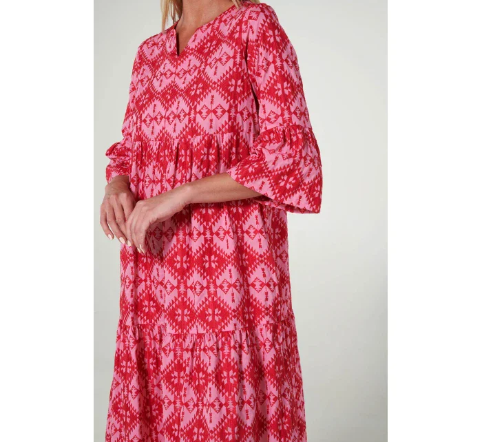 Vamp - Dlouhý vyšívaný kaftan 20452 - Vamp