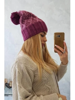 Milano fleecová čepice K203 pink model 18749975 pink - K-Fashion