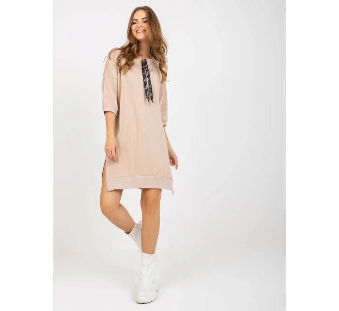 Šaty RV SK 6273.47P béžová Šaty RV SK 6273.47P béžová