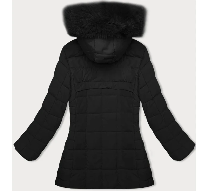 Černá prošívaná dámská zimní bunda model 21247014 - J.STYLE