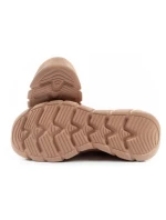 Skechers dámské zimní kotníkové boty zateplené kožené hnědé dámské