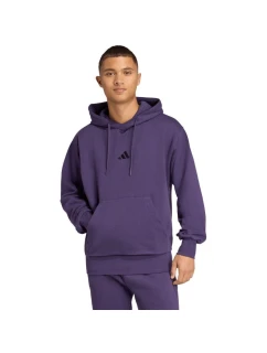 Pánská mikina adidas Essentials Feelcozy purple JX5661 pánské barvy