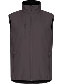 Classic Softshell Vest M Pánská 3vrstvá softshellová vesta model 22471242 dark grey - Clique