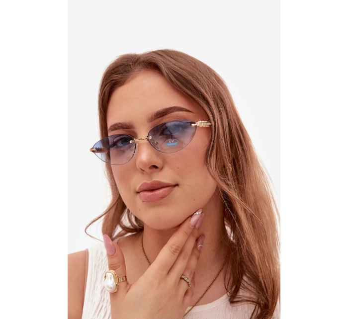 Dámské sluneční brýle s UV filtrem Modré