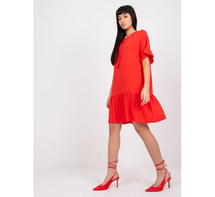 Šaty D73761M30306A červená Šaty D73761M30306A červená