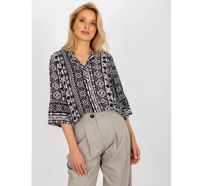 Dámská halenka D73771M11062C černá - FPrice