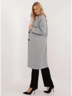 Płaszcz TW PL BI szary model 20572136 - FPrice Płaszcz TW PL BI szary model 20572136 - FPrice