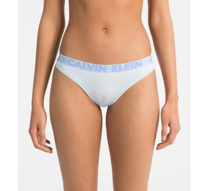 Dámské tanga QD3636E-TDX modrá - Calvin Klein