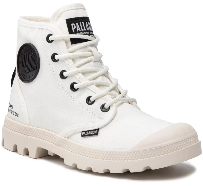 Dámské kotníkové boty Pampa HI  STAR W Ecru bílá  model 21025393 - Palladium