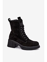 Boty na podpatku model 231636 Step in style Boty na podpatku model 231636 Step in style