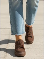 Dámské hnědé tenisky Dstreet model 21996196 - FashionStreet