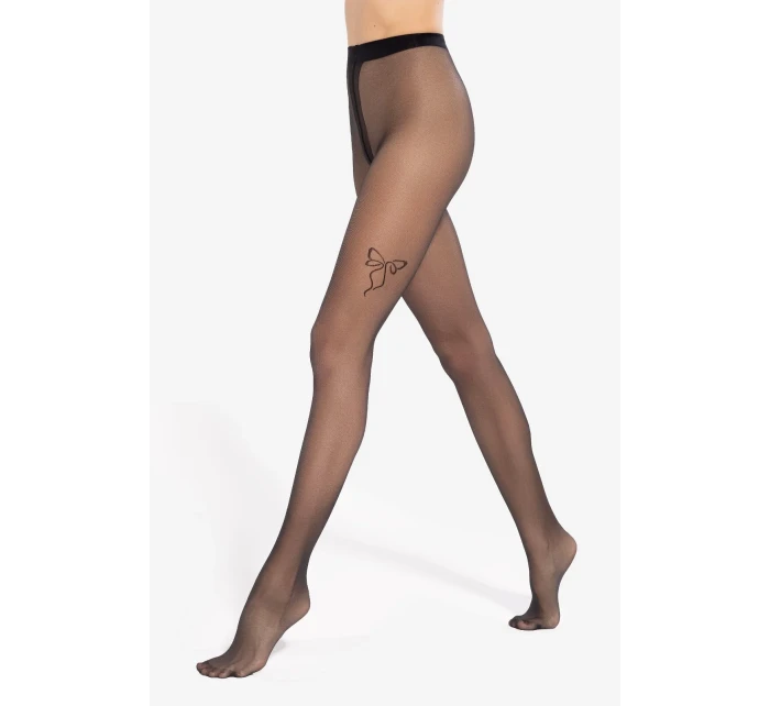 Punčochy Gatta Art Tattoo wz.09 20 den 2-4 Punčochy Gatta Art Tattoo wz.09 20 den 2-4