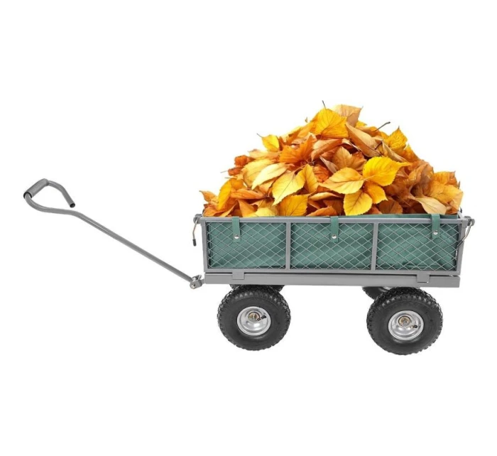 ZAHRADNÍ VOZÍK S PŘÍVĚSEM NA KOLEČKÁCH 270 KG