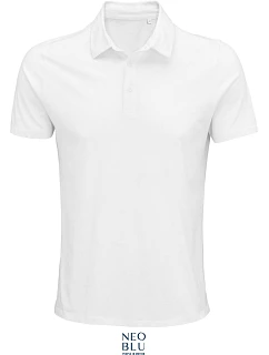 Men Pánské žerzejové polo  white model 22500525 - NEOBLU