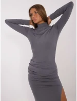 Šaty LK SK 509642.02 šedé Šaty LK SK 509642.02 šedé