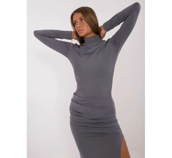 Šaty LK SK 509642.02 šedé Šaty LK SK 509642.02 šedé