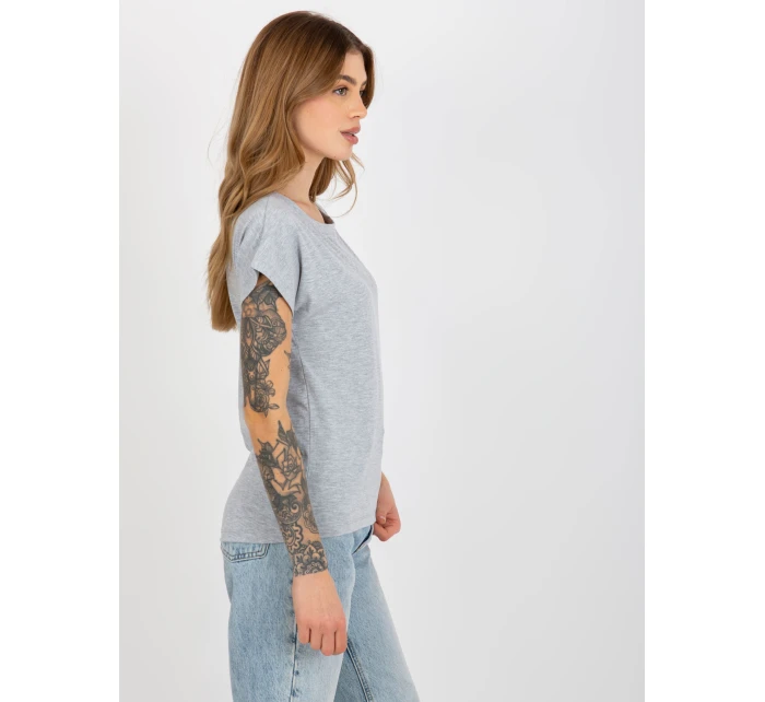 T shirt VI TS model 21727756 szary - FPrice T shirt VI TS model 21727756 szary - FPrice