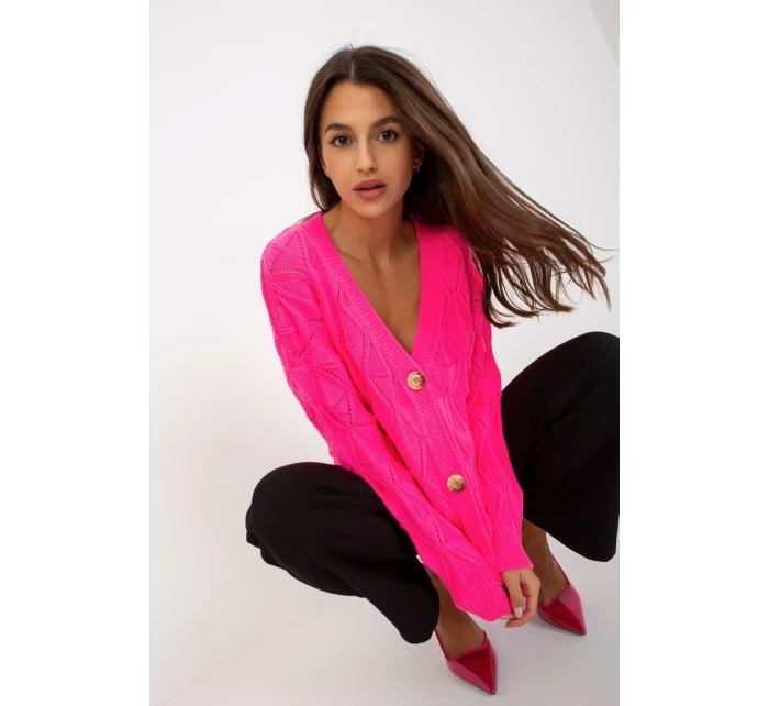 Svetr na zapínání model 170538 Rue Paris Svetr na zapínání model 170538 Rue Paris