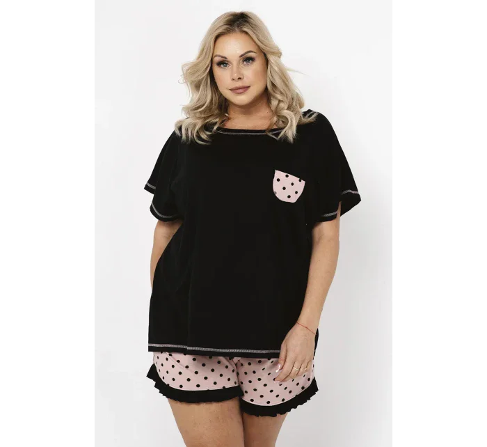 Italská móda Buscato c.r. c.r. barva:černá/potisk Italská móda Buscato c.r. c.r. barva:černá/potisk