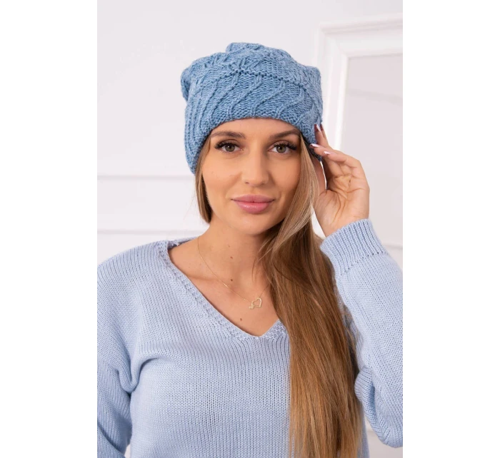 Dámská čepice Dagmara K332 light denim Dámská čepice Dagmara K332 light denim