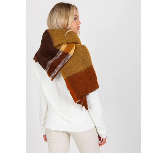 Šátek AT SZ model 17833575 hnědá - FPrice