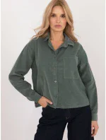 Koszula model 20497638 ciemny zielony - FPrice