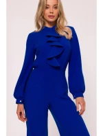 S420 Kombinéza s volánem - královská modř