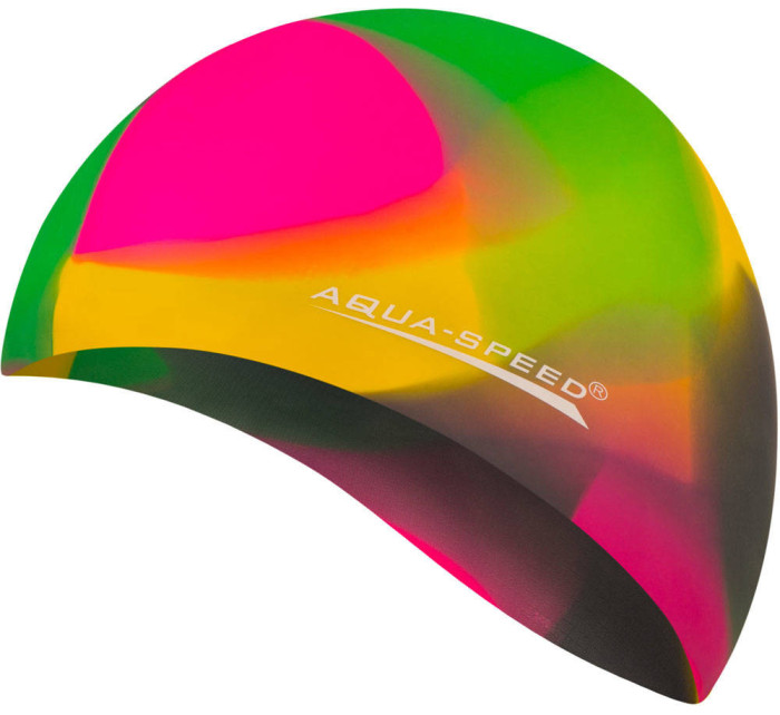 AQUA SPEED Plavecká čepice Bunt Multicolour Pattern 90