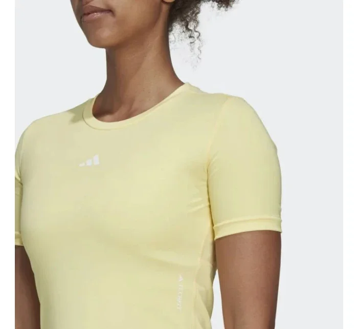 Dámské tréninkové tričko HN9081 Žlutá - Adidas