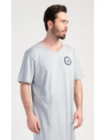 Pánská noční košile s krátkým rukávem Sea