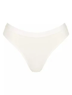 Dámské kalhotky GO Casual High legi  - WHITE - bílé 00GZ - SLOGGI