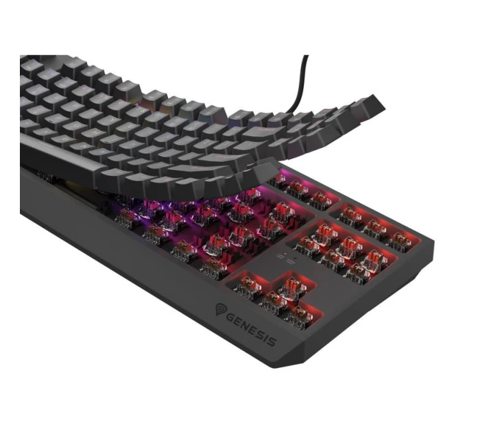 model 21491422 230 TKL Herní klávesnice USB QWERTY US English Black - Genesis