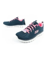Skechers Graceful-Get dámské sportovní boty pohodlné lehké prodyšné tmavě modré dámské