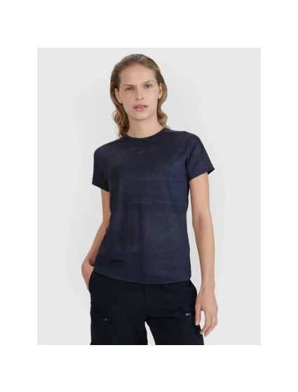 Dámské rychleschnoucí cyklistické tričko 4F 4FWSS25TFTSF1292-20A Dámské rychleschnoucí cyklistické tričko 4F 4FWSS25TFTSF1292-20A