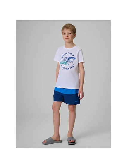 Chlapecké plážové šortky boardshorts 4F 4FJWSS26UBDSM203-31S Chlapecké plážové šortky boardshorts 4F 4FJWSS26UBDSM203-31S