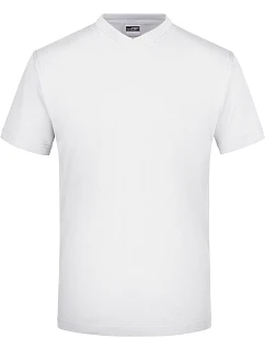 Daiber JN 03 Tričko s výstřihem do V 02.0003 white